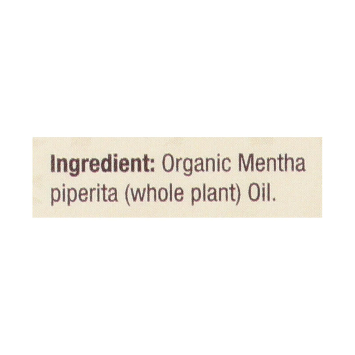 Nature's Answer 100% Pure and Organic Essential Oil - Peppermint - 0.5 Oz. - Cozy Farm