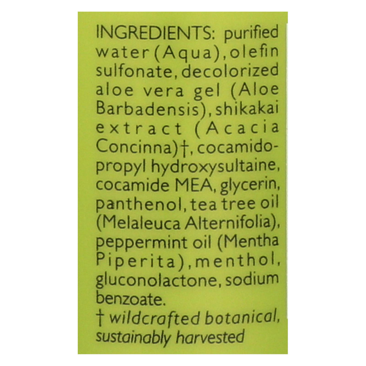 Shikai Natural Tea Tree Shampoo, 12 Fl Oz - Cozy Farm