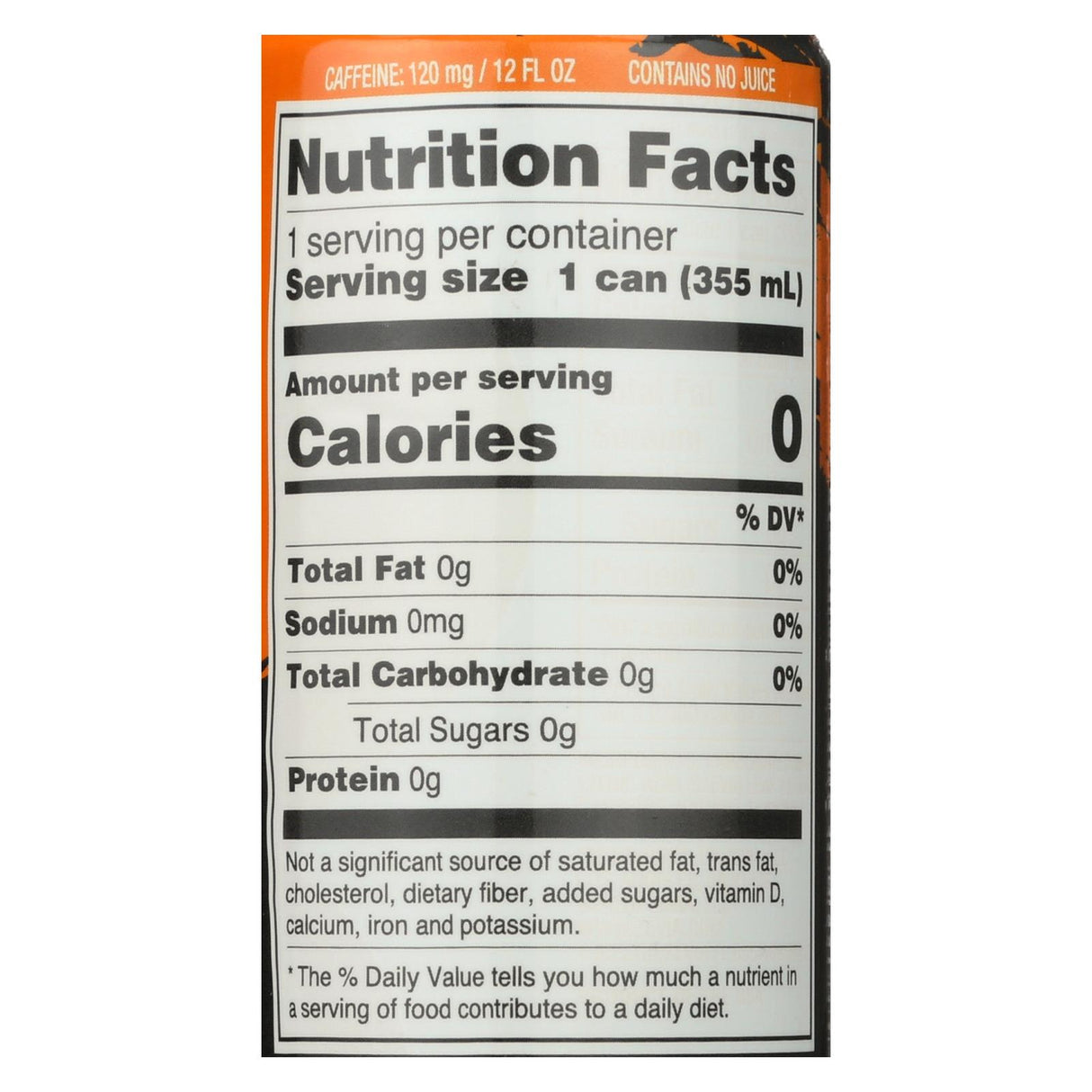 Zevia Zero Calorie Mango Ginger Energy Drink - 12 Fl Oz (Case of 12) - Cozy Farm