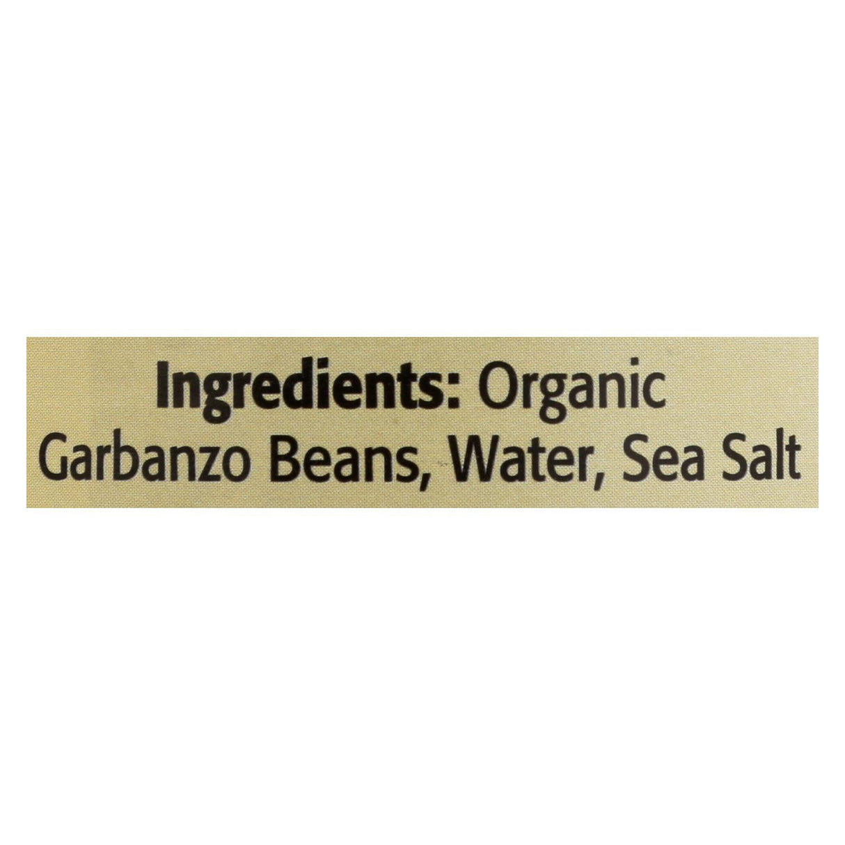 Omena Organics Organic Garbanzo Beans, 15 Oz (Case of 12) - Cozy Farm