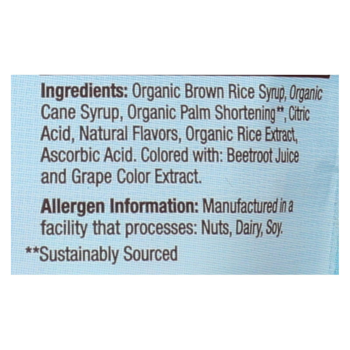 Torie and Howard Organic Chewy Fruities Sour Assorted (Pack of 6) - 4 Oz. - Cozy Farm