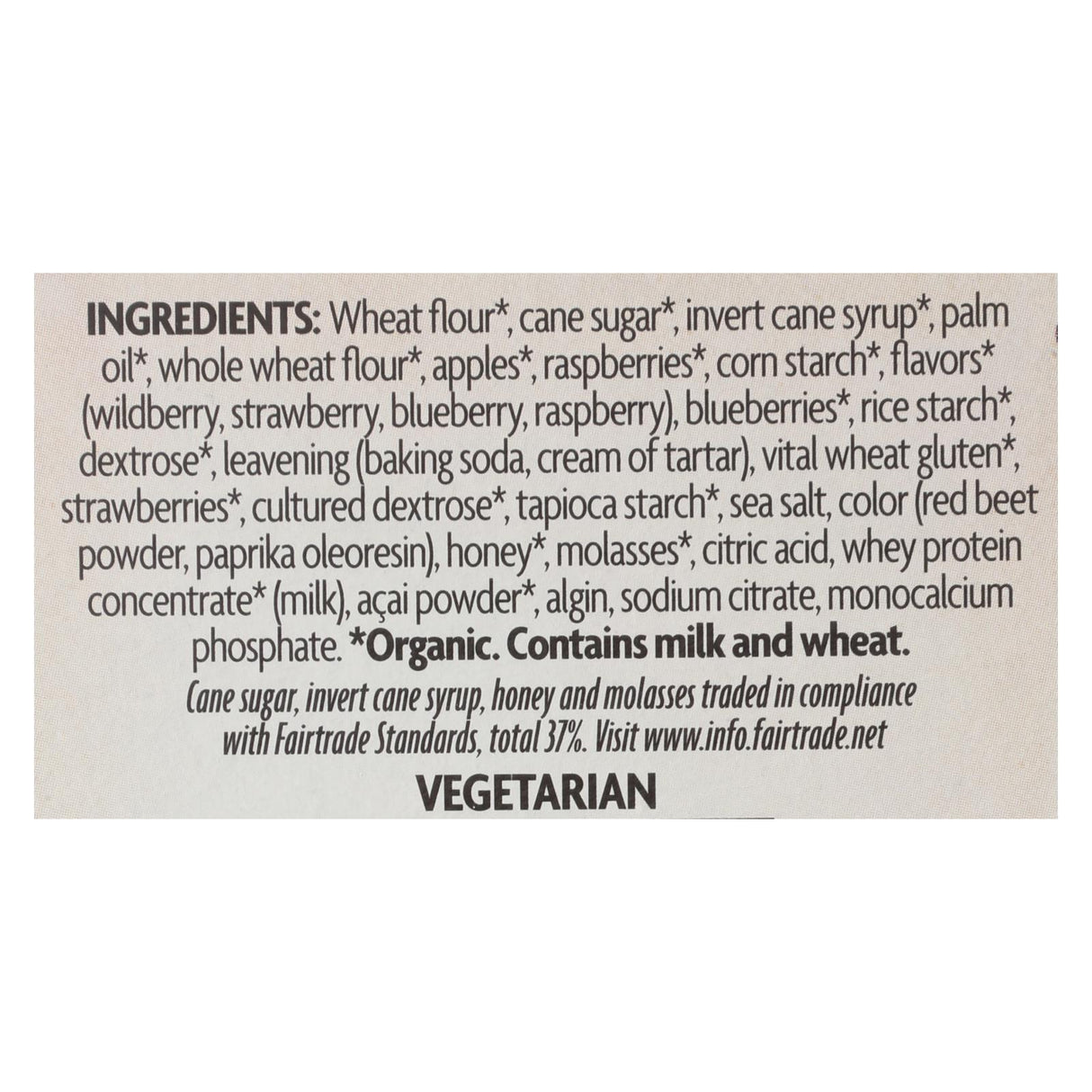 Nature's Path Organic Wildberry Acai Frosted Toaster Pastries, 12 Count Box (11 Oz. Each) - Cozy Farm