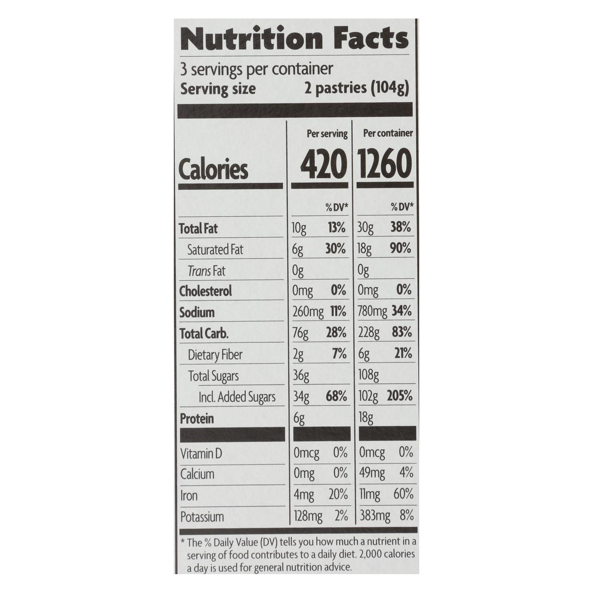 Nature's Path Organic Wildberry Acai Frosted Toaster Pastries, 12 Count Box (11 Oz. Each) - Cozy Farm