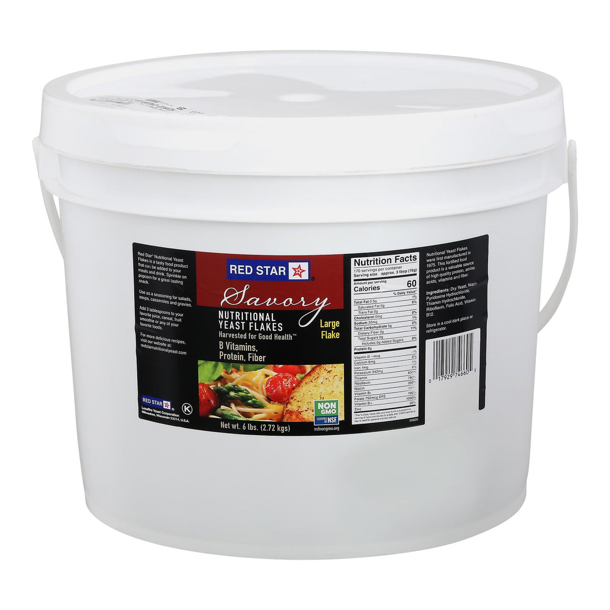 Red Star Nutritional Yeast: Enhance Your Nutrition with 6 oz of Pure Goodness - Cozy Farm