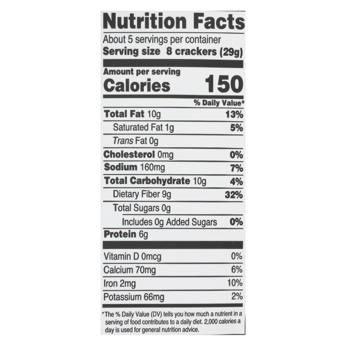 Doctor In The Kitchen Organic Rosemary Flax Seed Crackers, 6 x 5 Oz. - Cozy Farm