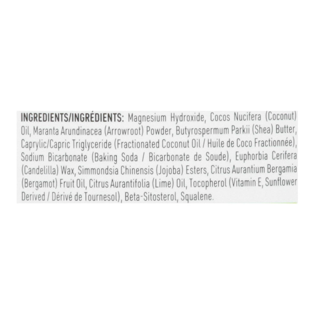 Schmidt's Deodorant Bergamot & Lime Stick - 2.65 Oz - Cozy Farm