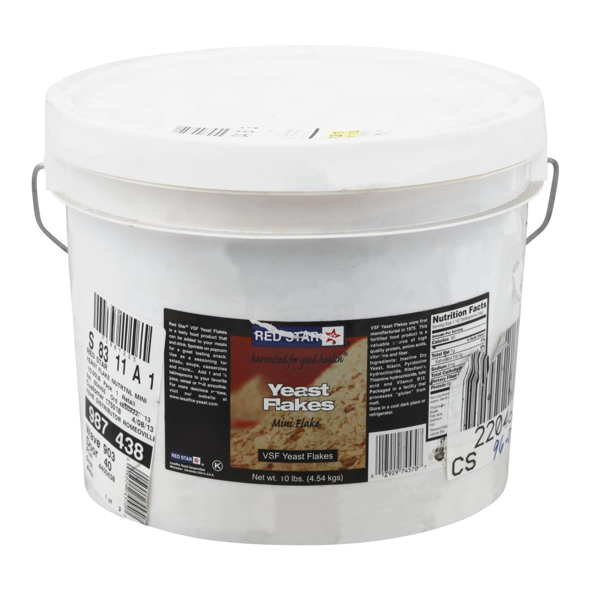 Red Star Nutritional Yeast, 10 lb Pack, Vegetarian Support Formula - Cozy Farm