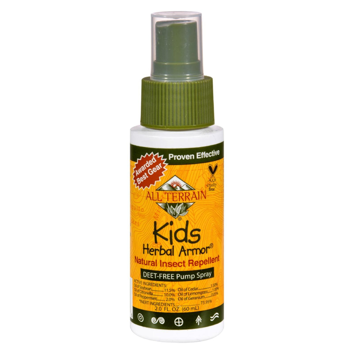 All TerrainKids Herbal Armor - Natural Insect Repellent (2 Fl Oz.) - Cozy Farm