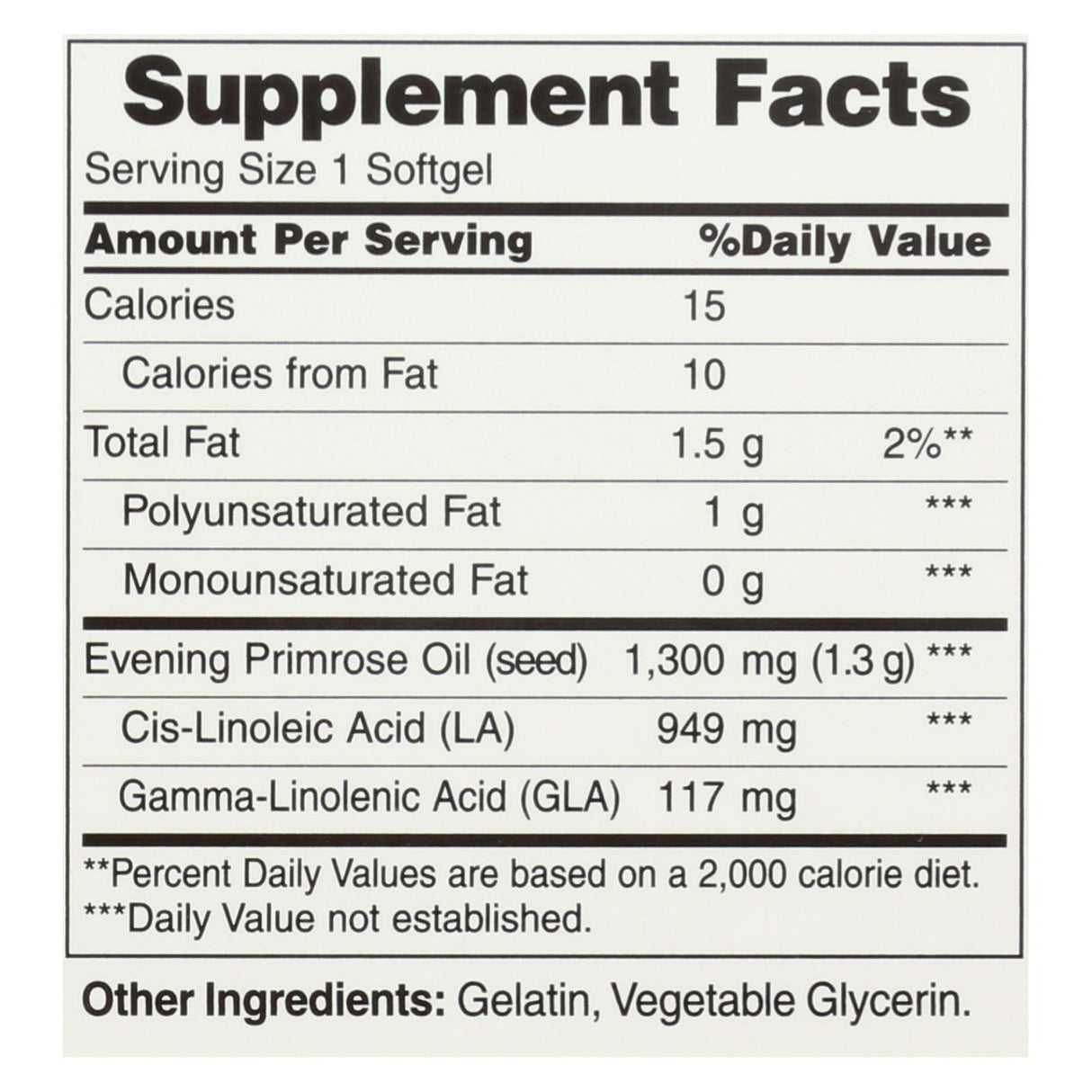 Evening Primrose Oil 1300 mg | 60+60 Softgels | American Health - Cozy Farm