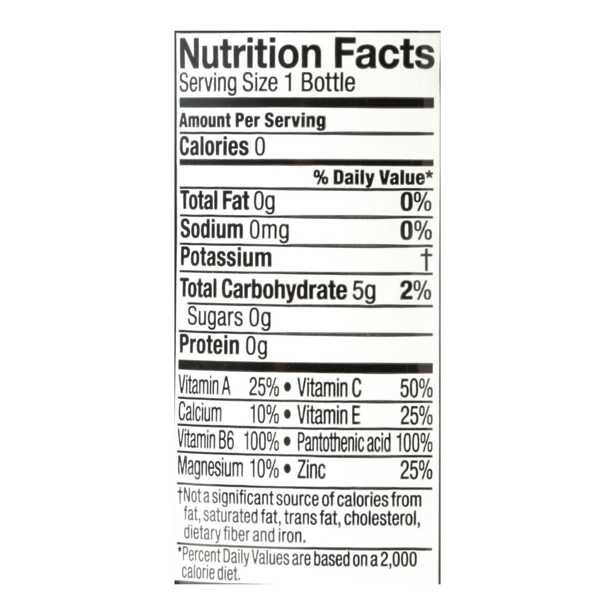 Glaceau Vitamin Water Zero Squeeze Lemonade, 12-Pack (20 fl. oz. each) - Cozy Farm