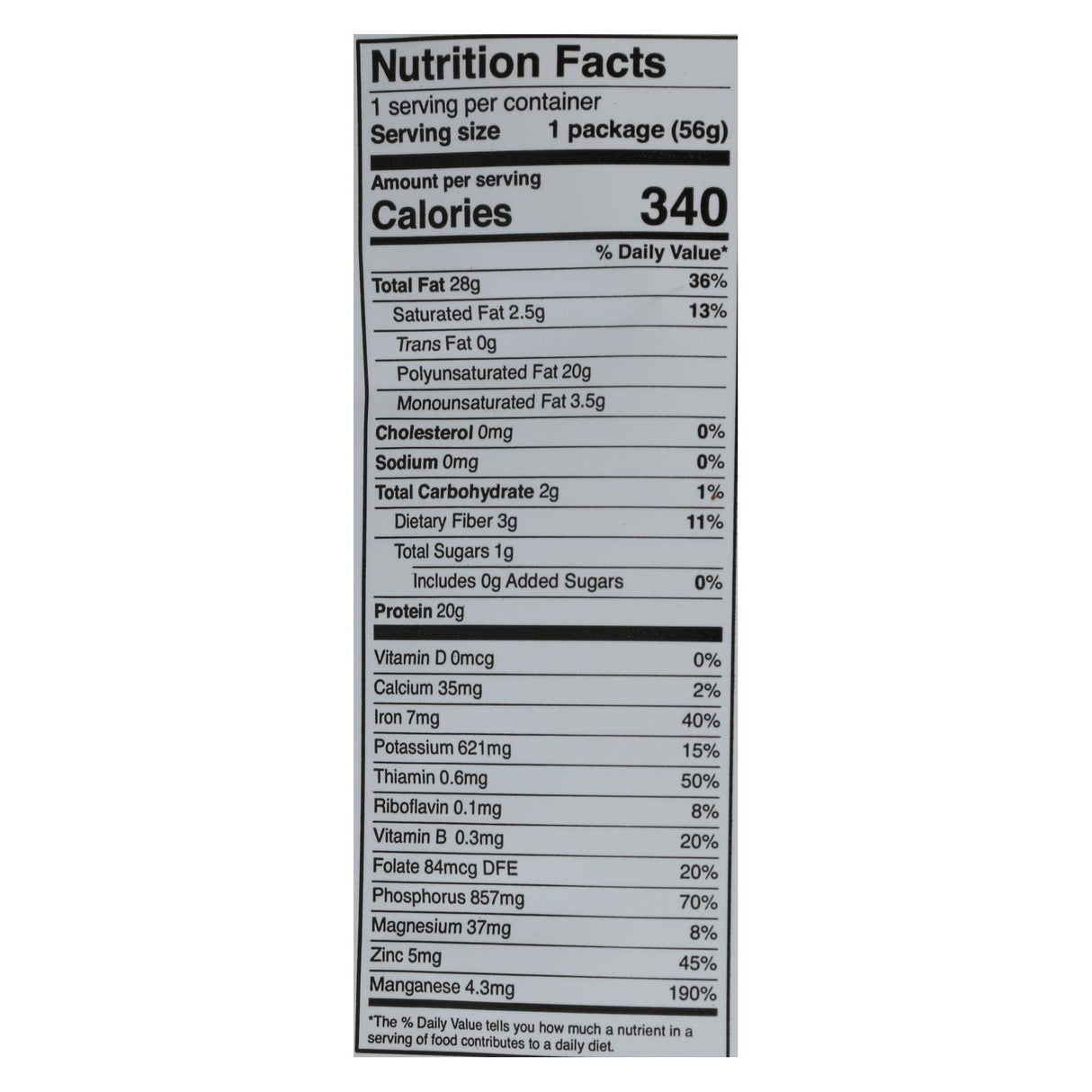 Manitoba Harvest Natural Hemp Hearts - Case Of 12 - 2 Oz - Cozy Farm