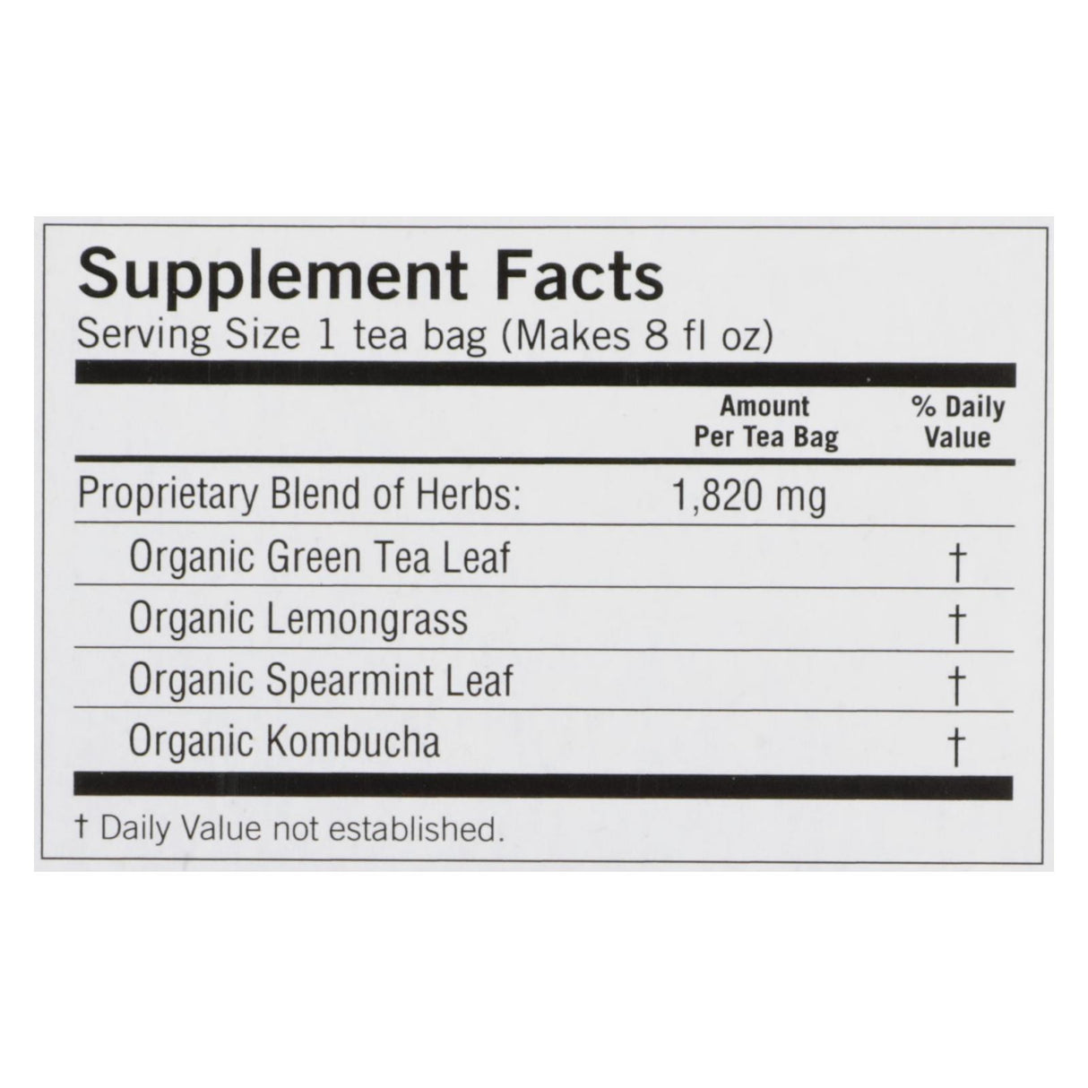 Yogi Refreshing Green Tea Kombucha - Vibrant Flavor, 16 Tea Bags (Pack of 6) - Cozy Farm