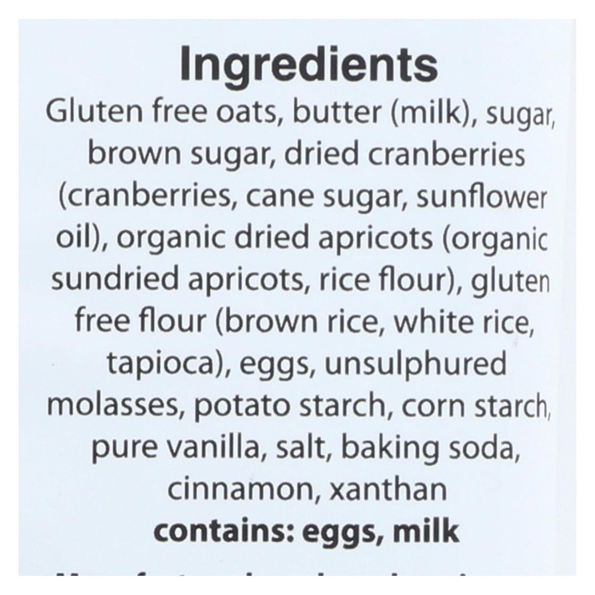 Wow Baking Oatmeal Cookies - Case of 12 - 2.75 oz. each - Cozy Farm