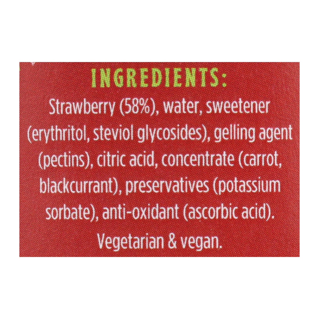 Good Good Jam Strawberry No Sugar (Pack of 6 - 12 oz) - Cozy Farm