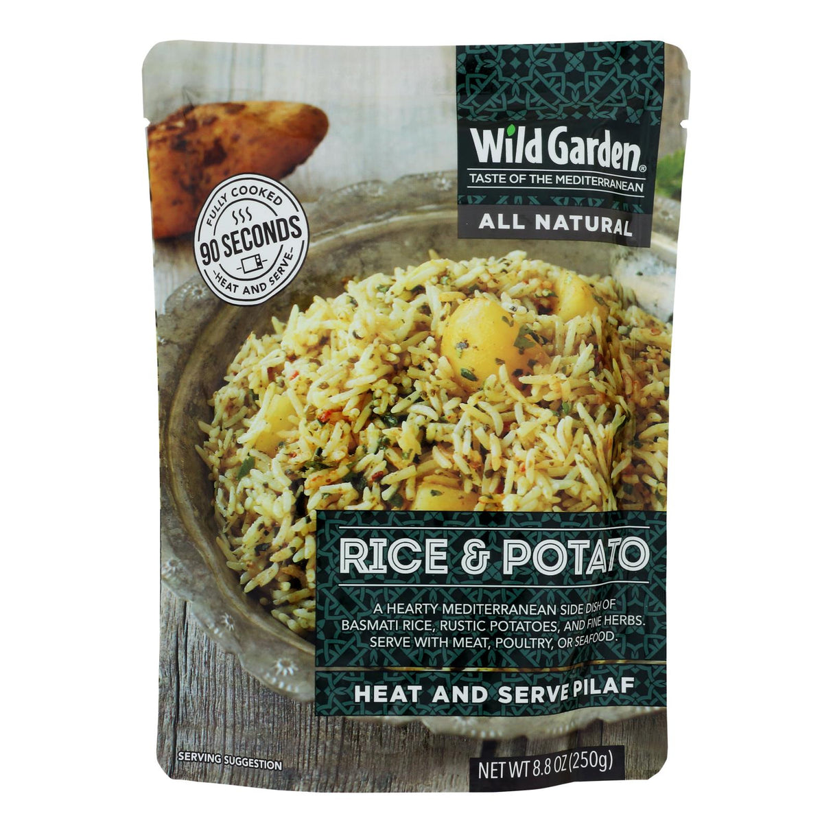 Wild Garden Pilaf Rice & Potato with Butter - Case of 6 - 8.8 Oz - Cozy Farm
