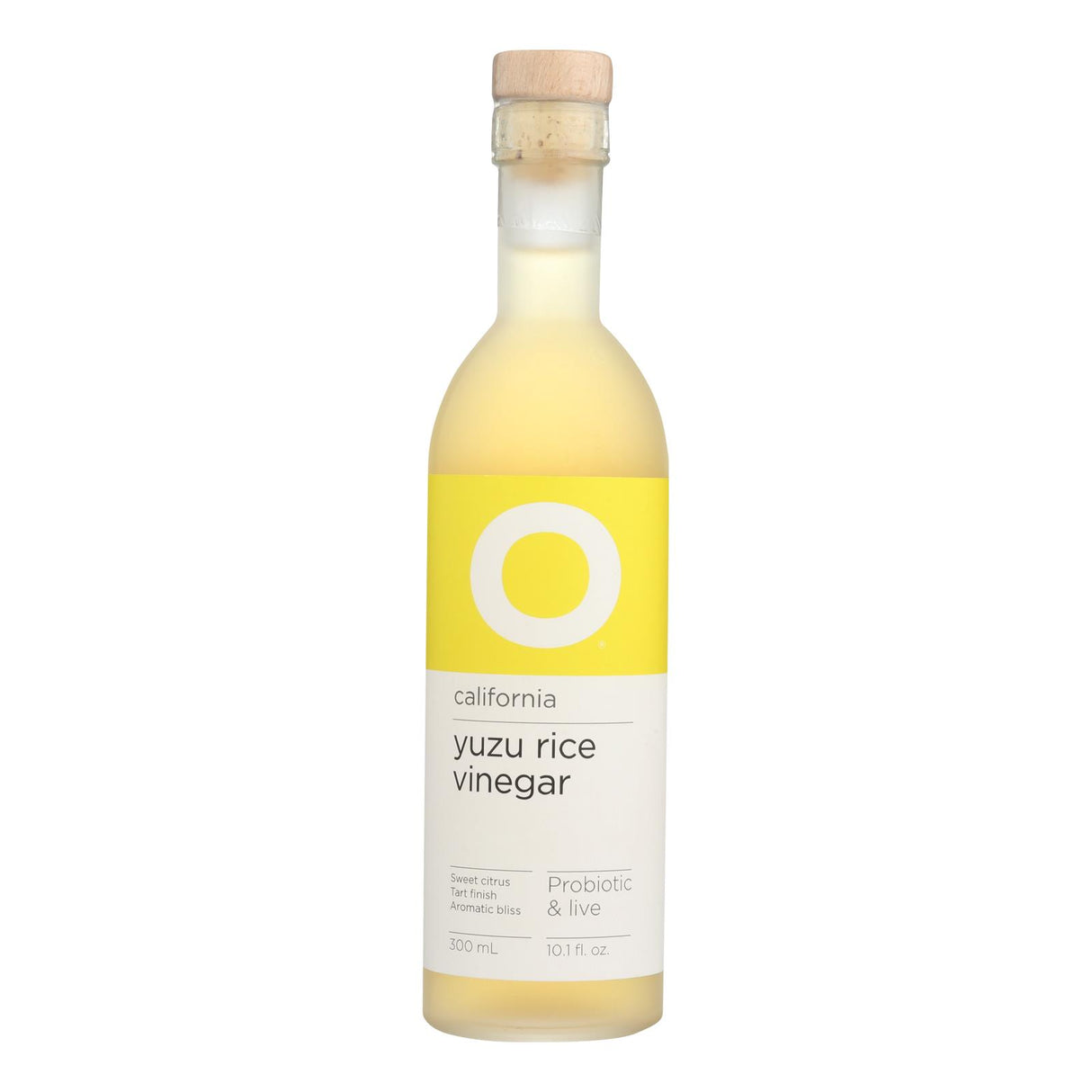 California Yuzu Rice Vinegar by O Olive Oil - Case of 6 - 10.1 fl. oz. - Cozy Farm