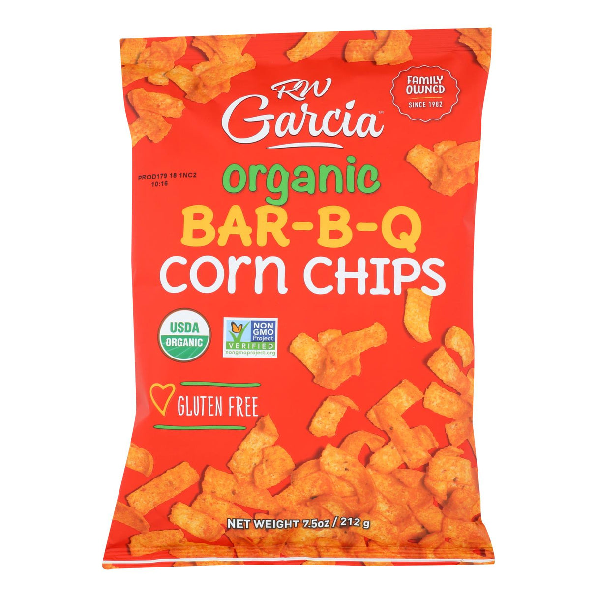 R.W. Garcia Organic Bar-B-Q Corn Chips (Pack of 12) - 7.5 Oz - Cozy Farm