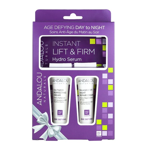 Andalou Naturals Age Defying Day & Night Duo Gift Kit - Cozy Farm