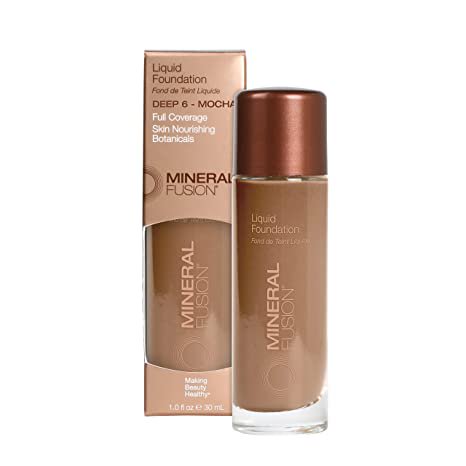 Mineral Fusion Liquid Foundation in Deep6, 1 Fl Oz - Cozy Farm