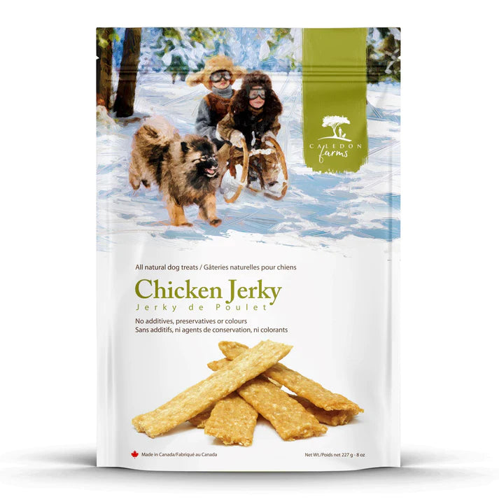 Caledon Farms Premium Chicken Jerky for Dogs (6-8 oz) - Cozy Farm