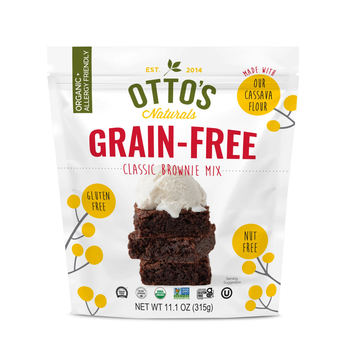 Otto's Naturals Classic Green Free Brown Mix Gluten-Free Microwaveable Rice (Pack of 6 - 11.1 Oz) - Cozy Farm