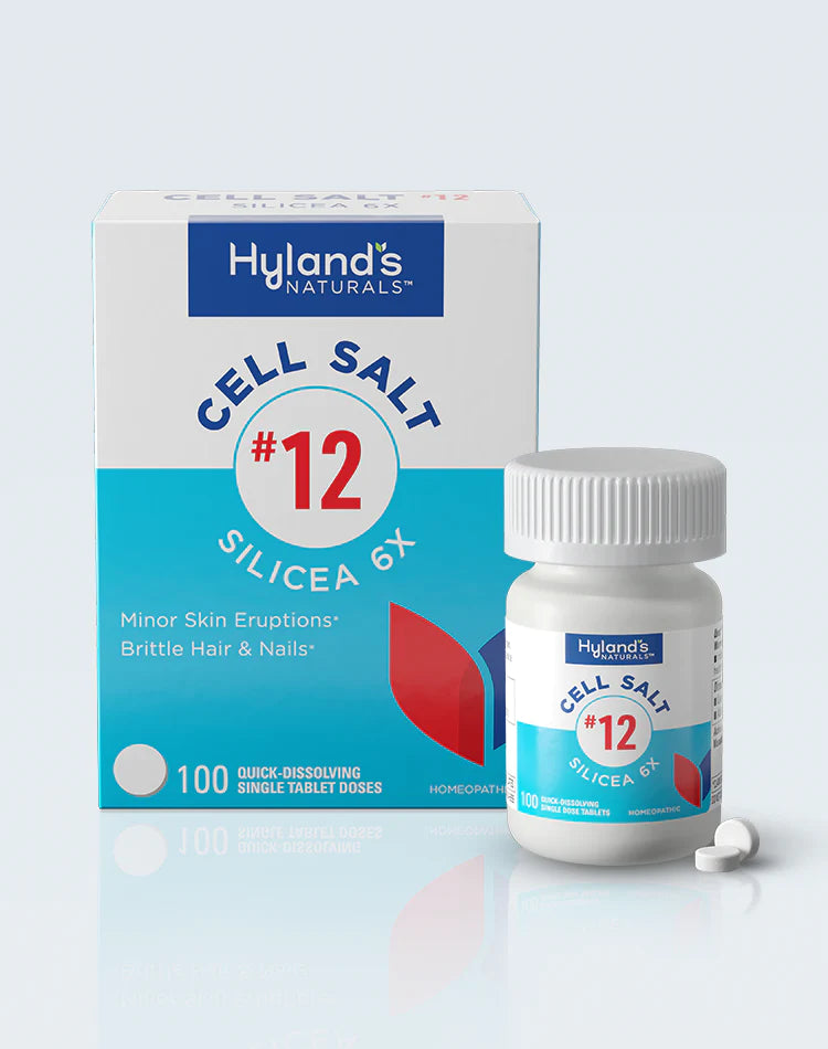 Hyland's Silicea #12 Cell Salt: 100-Tablet Pack for Enhanced Cell Function - Cozy Farm