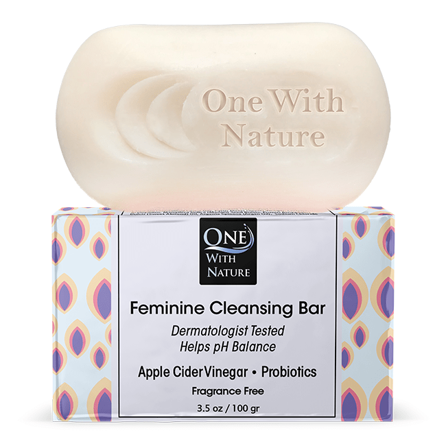 One With Nature Feminine Fragrance Gentle Soap for Intimate Care (Pack of 3 - 3.5 Oz Each) - Cozy Farm