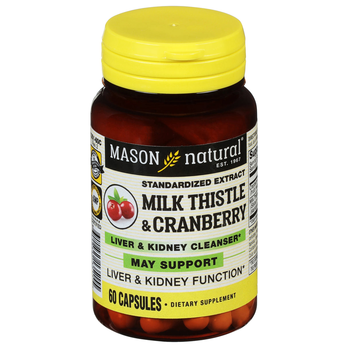 Mason Naturals Liver & Kidney Cleanser - 60 Capsules - Cozy Farm