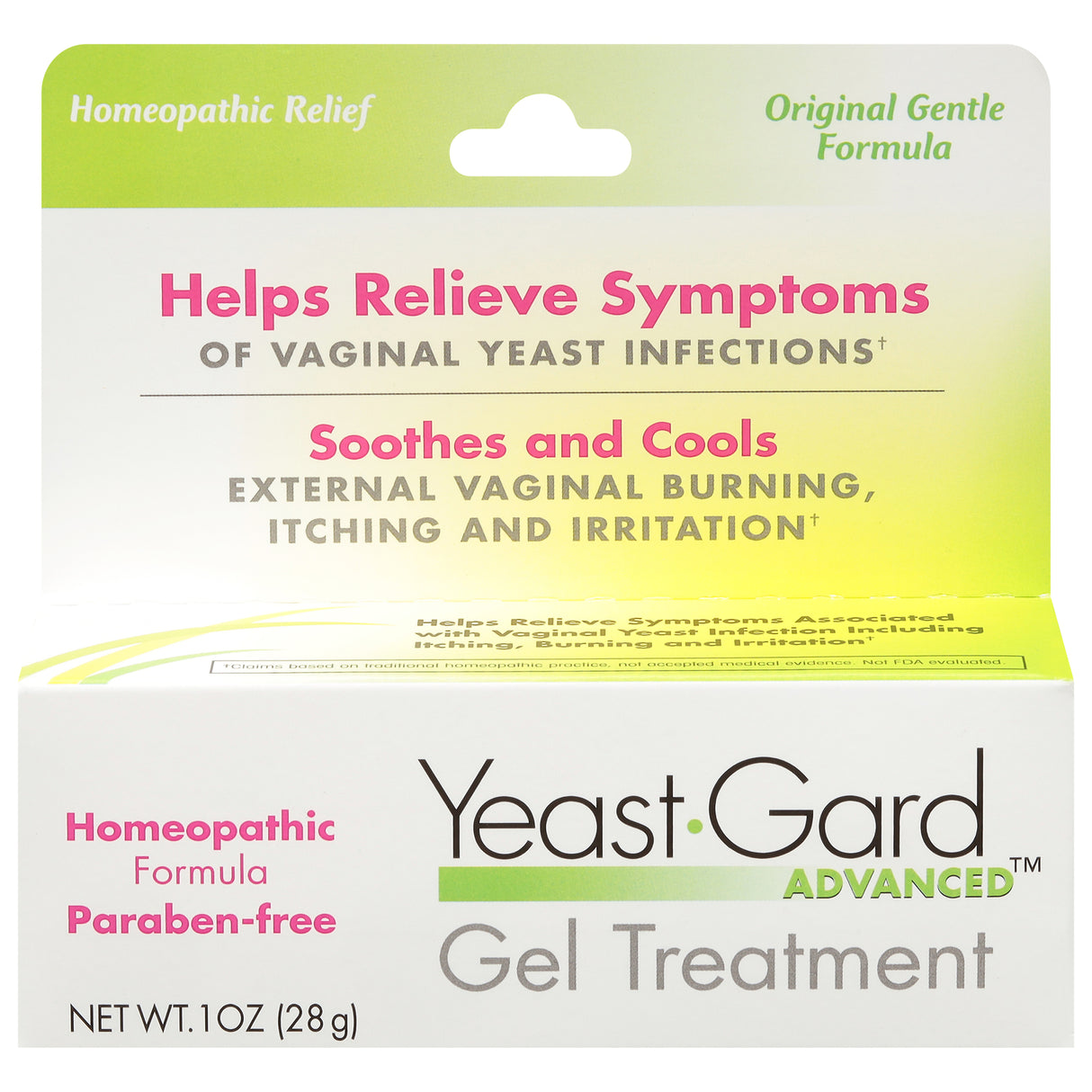 Yeast Gard Advanced Homeopath Gel, 1 Oz | 1 Each - Cozy Farm