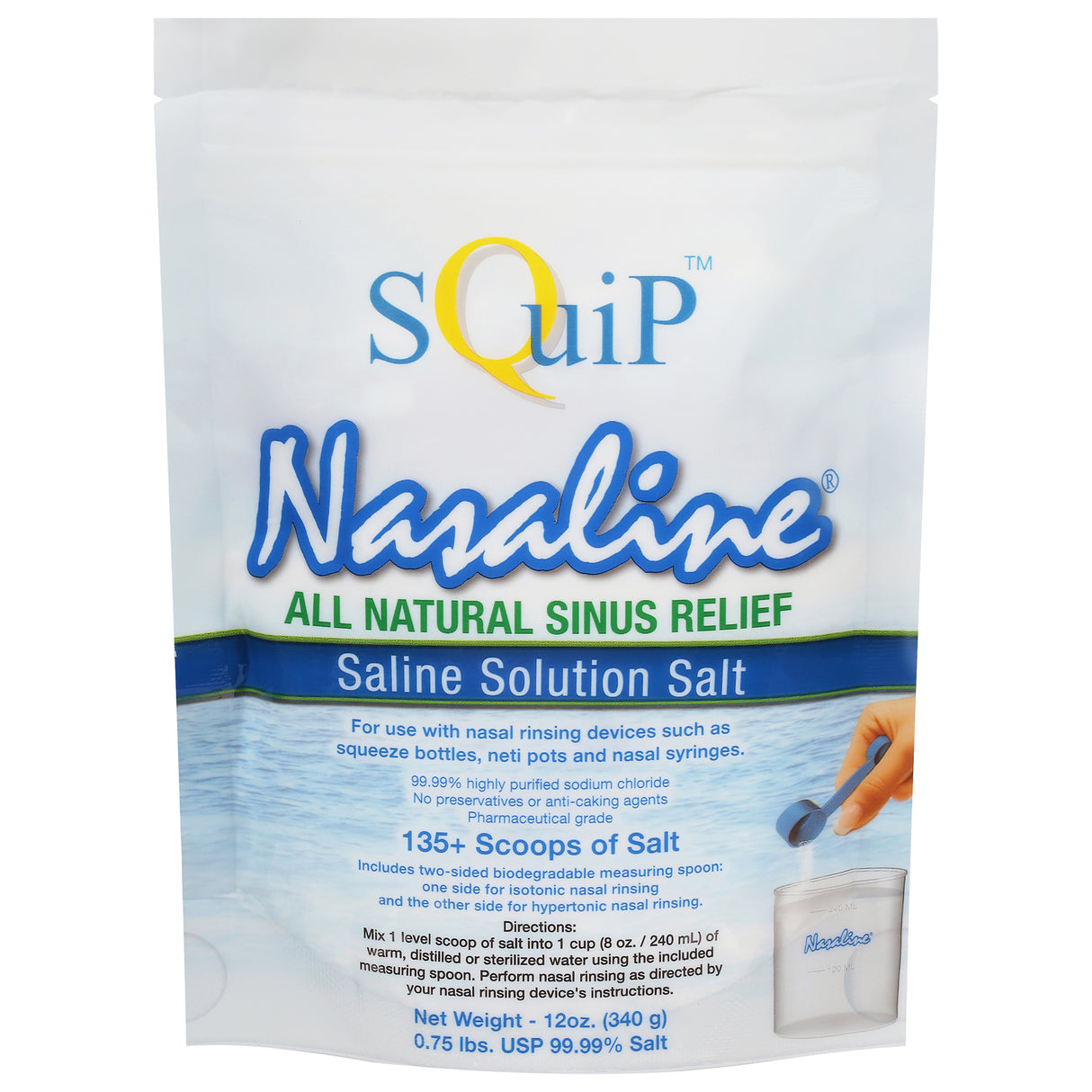 Nasaline Saline Nasal Spray - 12oz - Cozy Farm