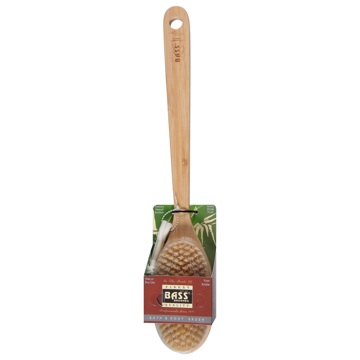 Bass Brushes Firm Body Wet/Dry Brush - Cozy Farm