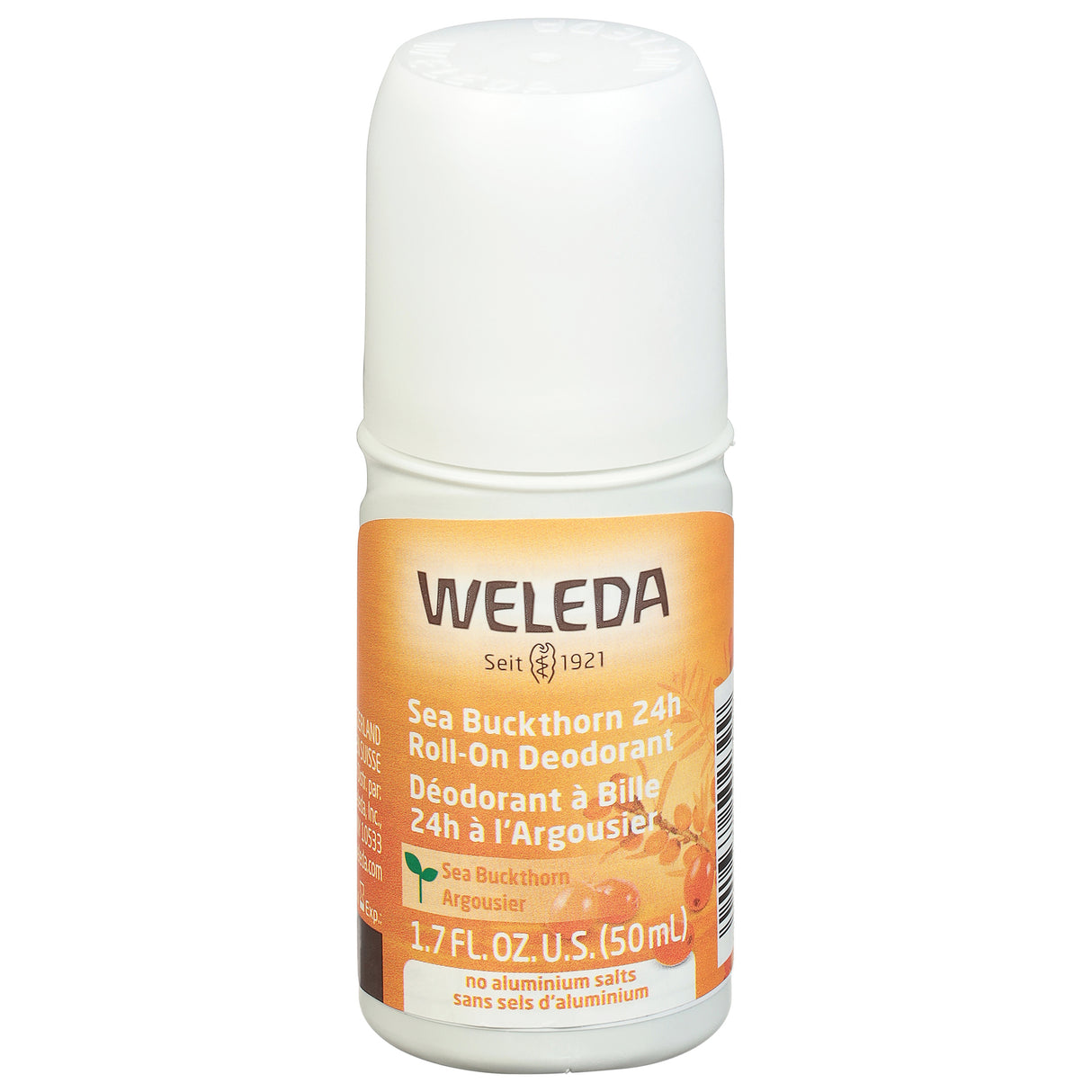 Weleda Sea Buckthorn Deodorant Roll On, 1.7 Fl Oz - Cozy Farm