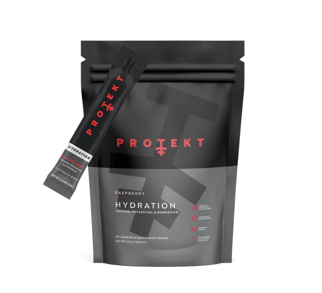Protkt - Liquid Hydration Packet, Raspberry, 6.4 Fl Oz (10-Pack) - Cozy Farm 