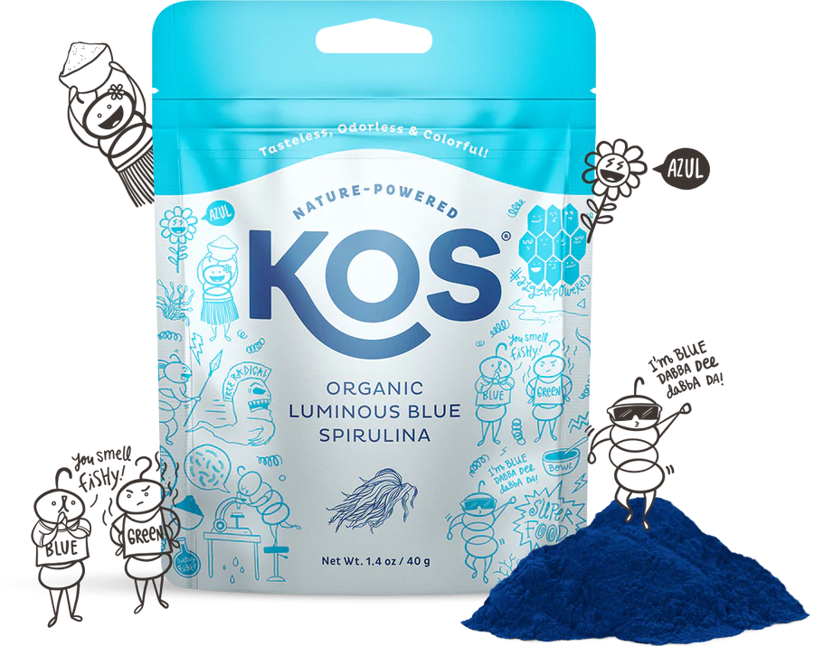 Blue Spirulina by Kos - 1.4 Oz - Cozy Farm