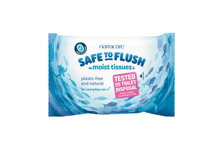 Natracare Moist Tissue Safe Flush, 30 Pack - Cozy Farm 