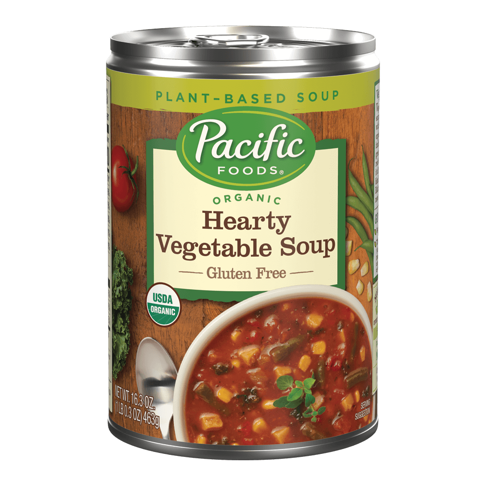 Pacific Foods Hearty Vegetable Soup 12-Pack 16.3 Oz Cans - Cozy Farm