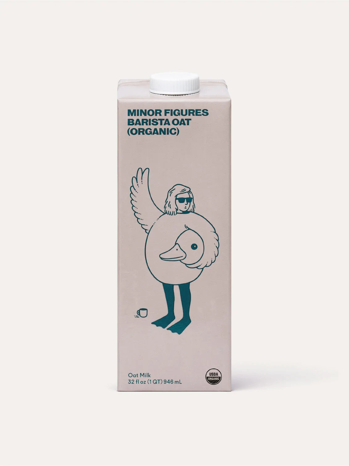 Minor Figures Organic Unsweetened Oat Milk (Pack of 6 - 32 Fl oz) - Cozy Farm