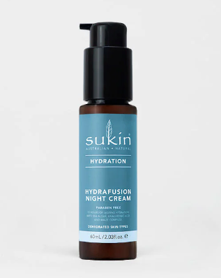 Sukin Super Greens Hydrafusion Night Cream - 2.03 Fl Oz - Cozy Farm