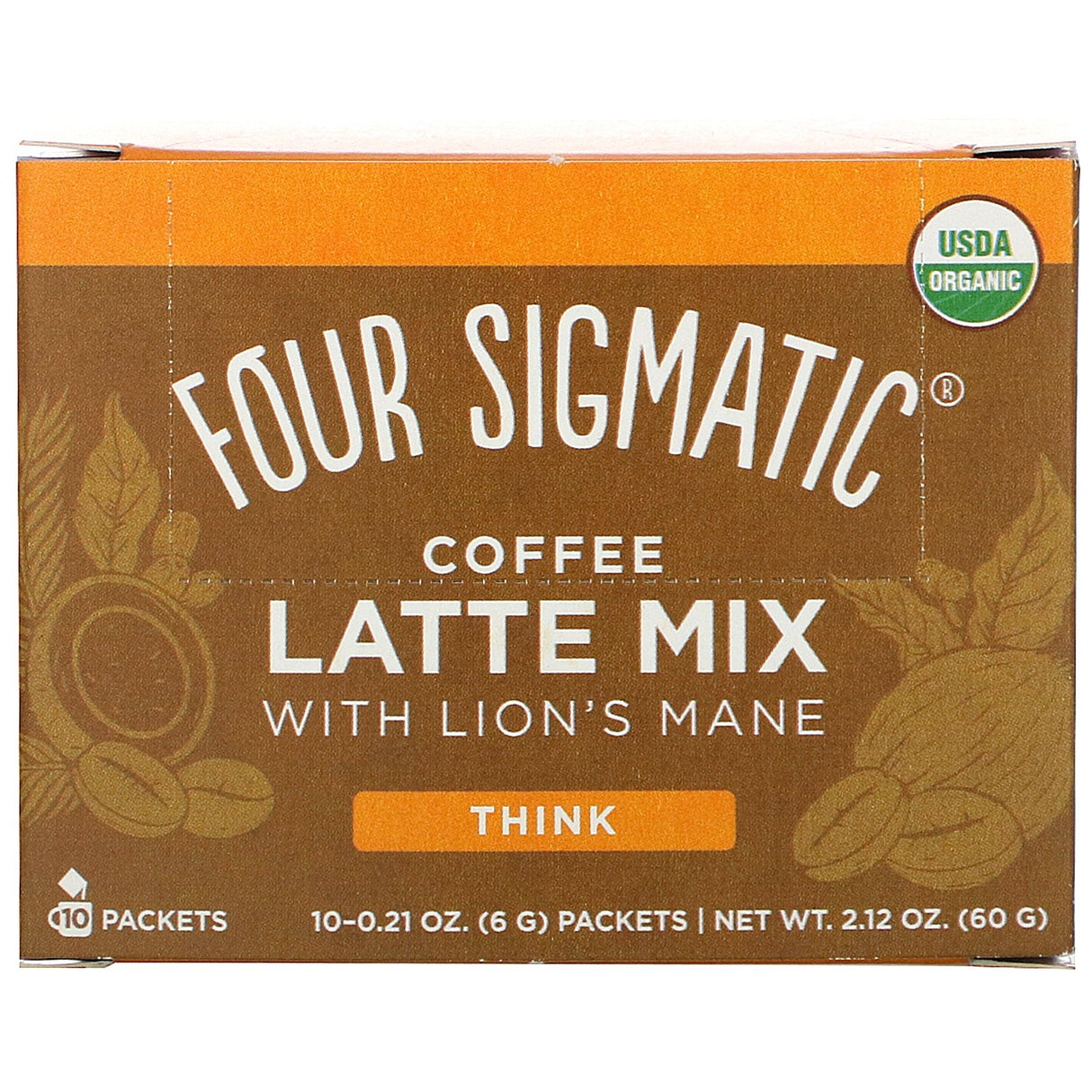 Four Sigmatic Mushroom Latte Mix – Lions Mane (10-Count) - Cozy Farm