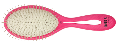 BioFlx Alloy Pet Brush by Bass Brushes - Cozy Farm