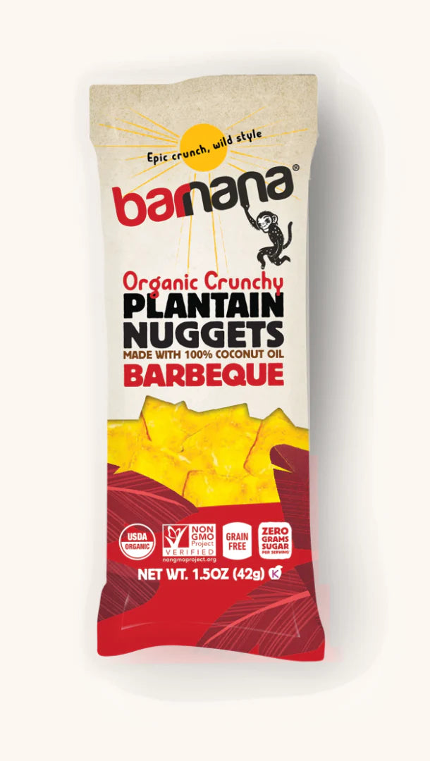 Barnana 1.5 Oz. BBQ Plantain Nuggets, 12-Pack - Cozy Farm