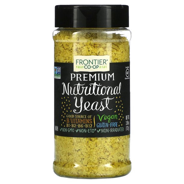 Frontier Natural Products Coop Premium Nutritional Yeast - 3.6 Oz - Cozy Farm