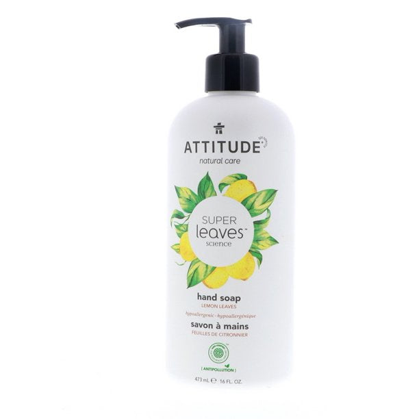 Attitude Lemon Leaves Foaming Hand Soap - 16 Oz - Cozy Farm