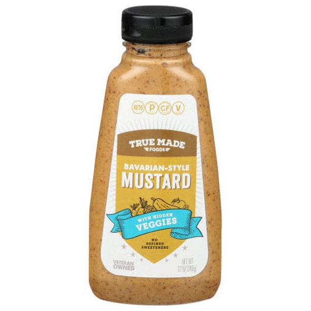 Mustard Bavarian Hadden Veg 6-Pack (12 Oz Each) - True Made Foods - Cozy Farm