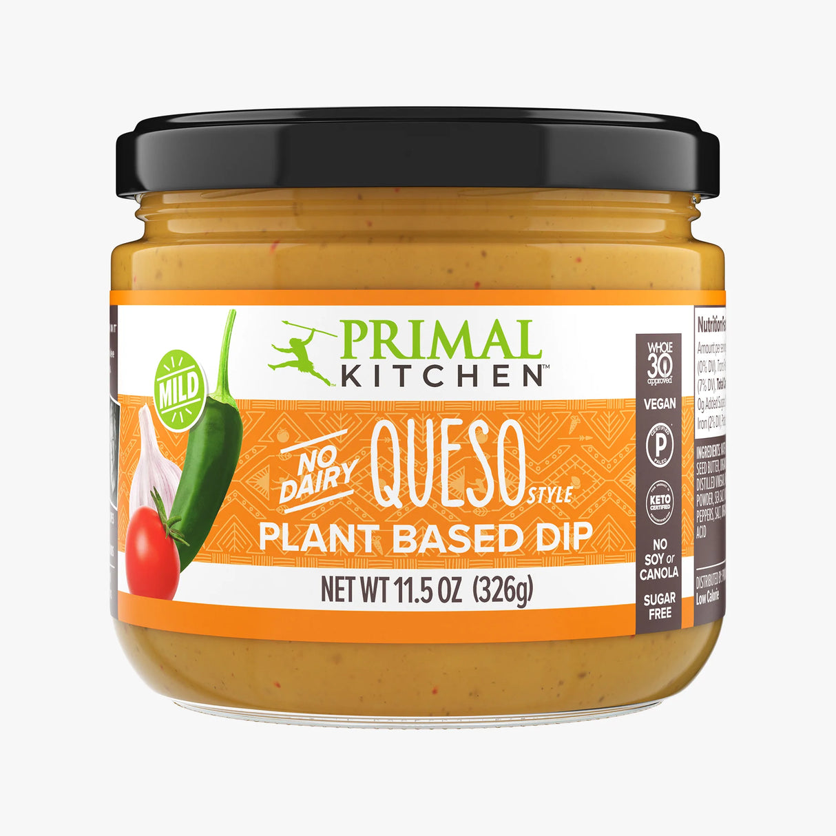 Primal Kitchen Vegan Queso Mild: Creamy, Plant-Based Goodness (Pack of 6) - Cozy Farm