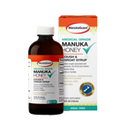 ManukaGuard Cough & Throat Syrup with Black Cherry Flavor, 4 Fl Oz - Cozy Farm