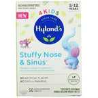 Hyland's Sinus Relief & Decongestant Tablets, 50 Count - Cozy Farm