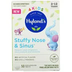 Hyland's Sinus Relief & Decongestant Tablets, 50 Count - Cozy Farm 