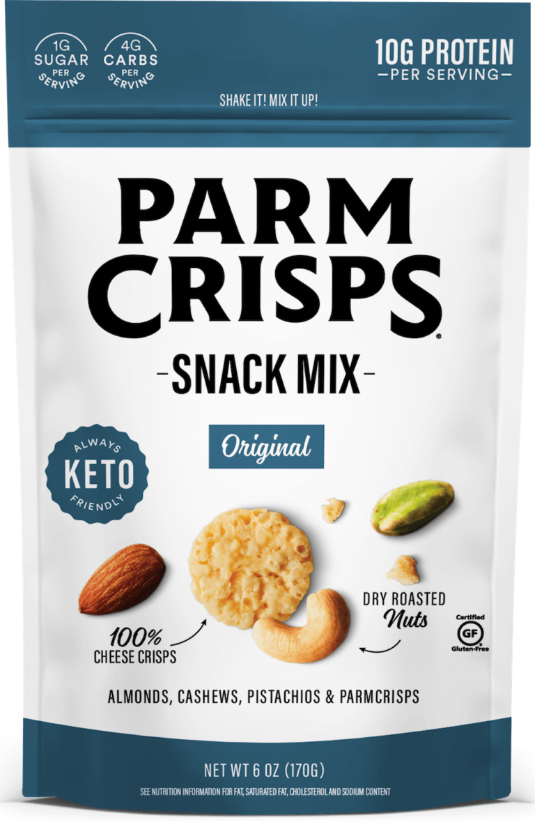 Original Parm Crisps Parmesan Cheese Crisps (Pack of 12 - 6 Oz Bags) - Cozy Farm
