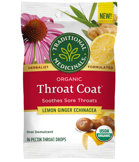 Traditional Medicinals Lemon Ginger Herbal Tea (Pack of 12 - 16 Ct) - Cozy Farm